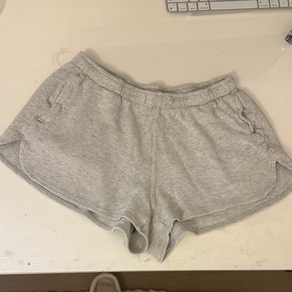 Brandy Melville Light Gray Shorts